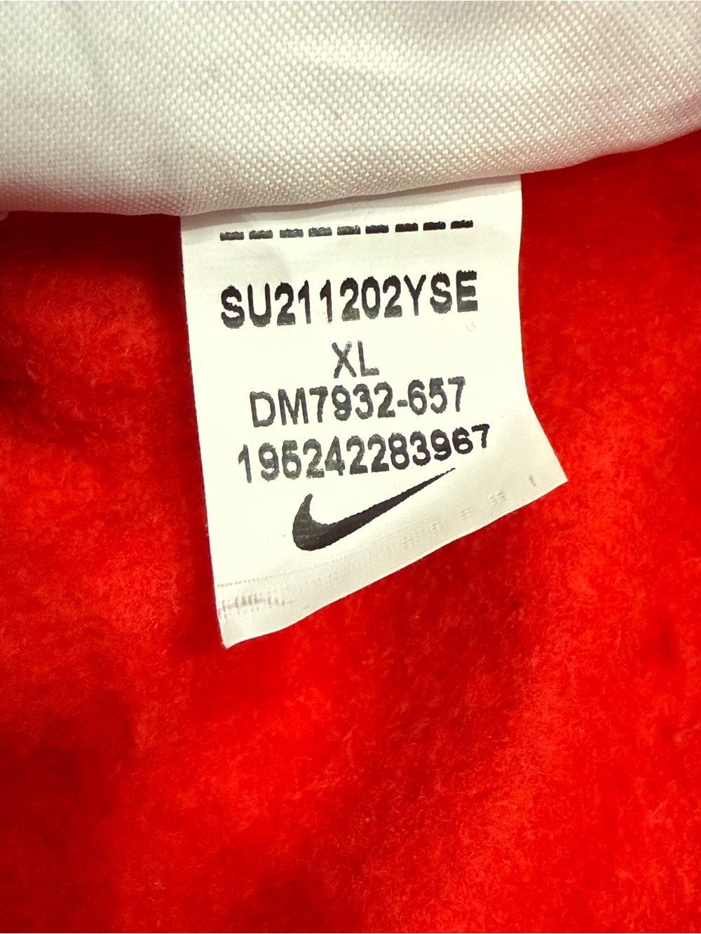 Nike Men's Sportswear Club Fleece BB AOP Sweat Shorts Red Gym Athleisure XL - Picture 5 of 10